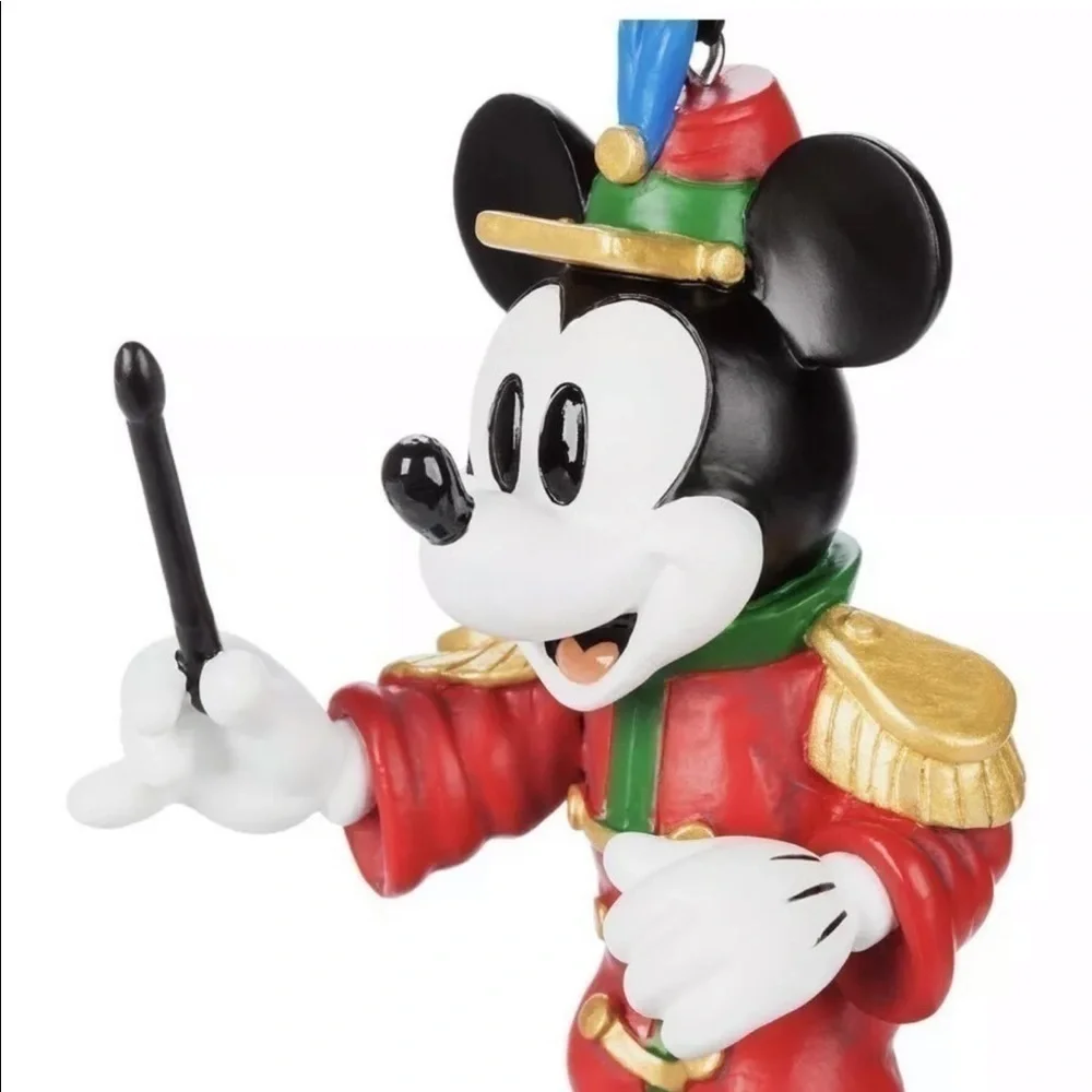 Disney Sketchbook Ornament LE Set Of 2 Mickey Mouse The Band Concert NEW